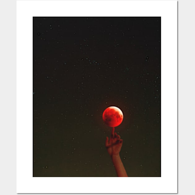 Blood moon Wall Art by Frajtgorski